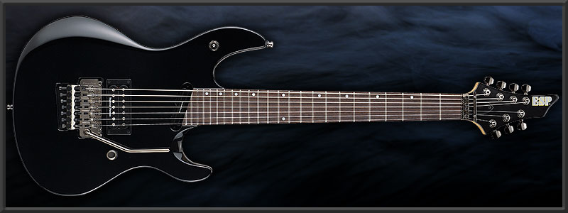 ESP Ruiza Model "Black Growl 7st" Prototype 