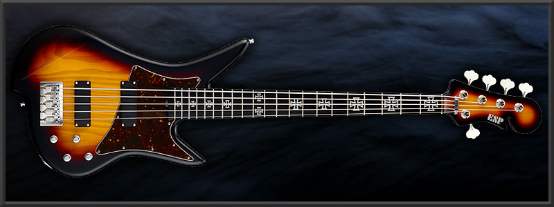 ESP Tsunehito Model "Rumble 5" 